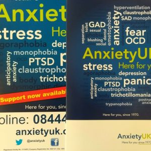 Anxiety UK Promotional Literature Pack (Large)
