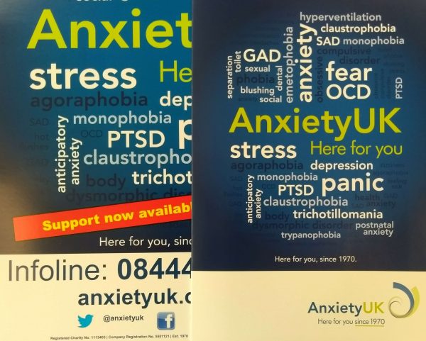 Anxiety UK Promotional Literature Pack (Small)