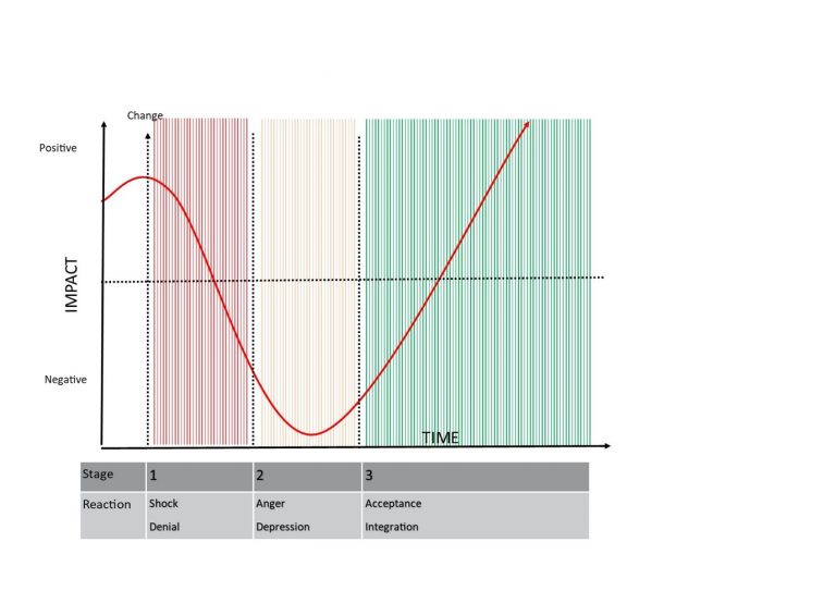 The Change Curve Model: Elisabeth Kubler-Ross